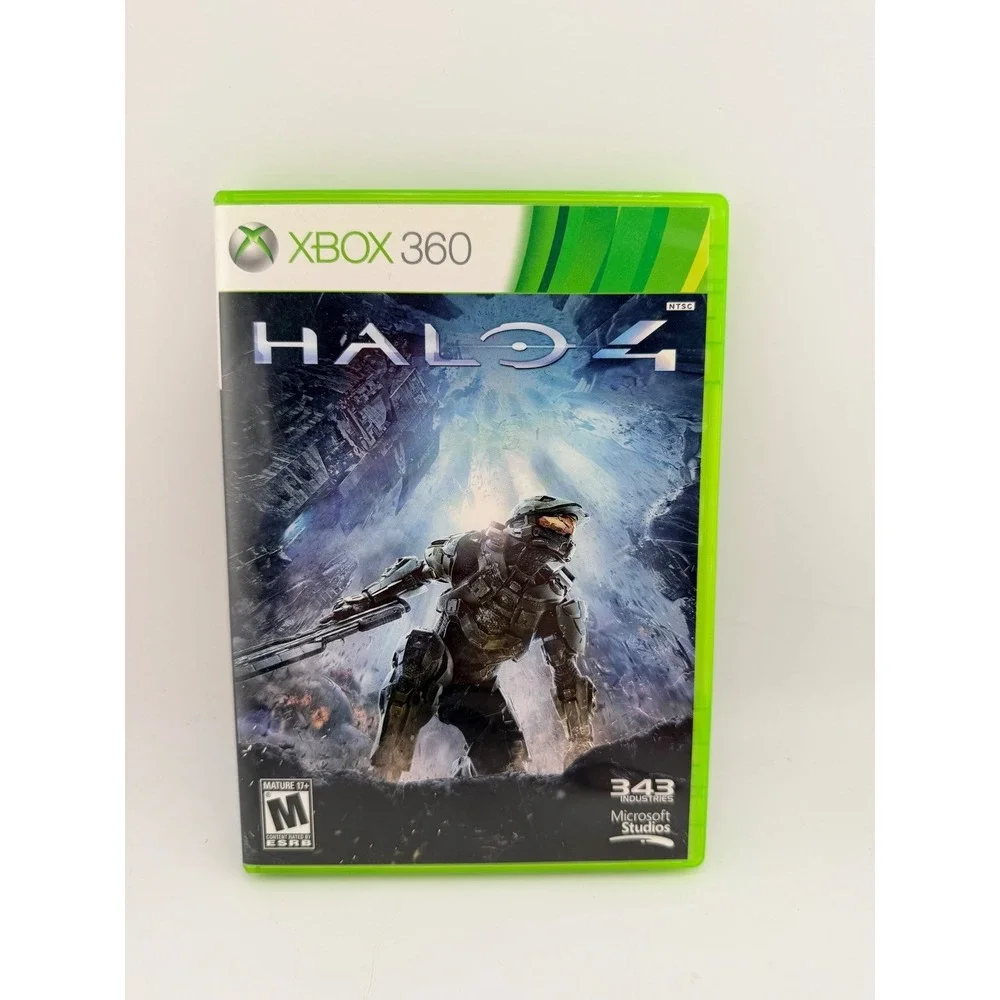 Halo 4 Microsoft Xbox 360 2012 First Person Shooter 2-Disc‎ Set Master Chief M